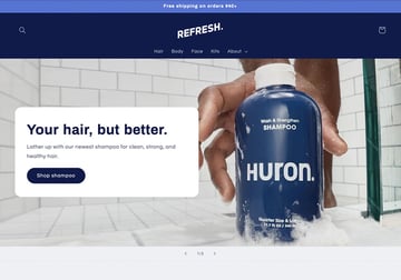 refresh free shopify theme