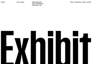 exhibit shopify theme