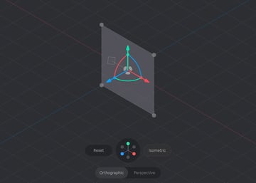 isometric view in spline