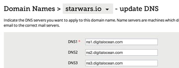 Changing Your Name Servers