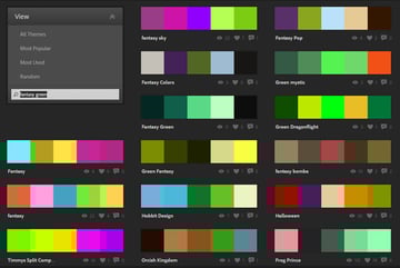 Adobe Color CC website