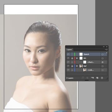 Layers panel organised