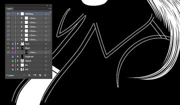 Adding the stitching