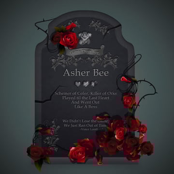 Asher Bee Gravestone