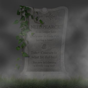 Neil Pearce Gravestone