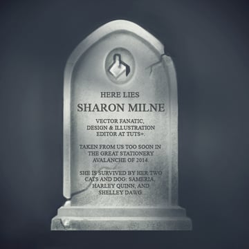 Psd Gravestone Template
