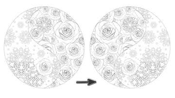 Flip the Yin Yang Sketch