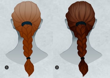 Paint Shadow with Multiply and Linear Burn