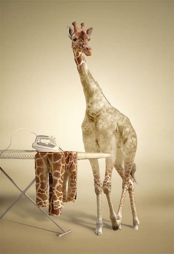 Animal Skin Undressing Photo Effect by Chandra