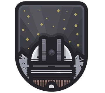 Space Badge Adobe Illustrator Tutorial