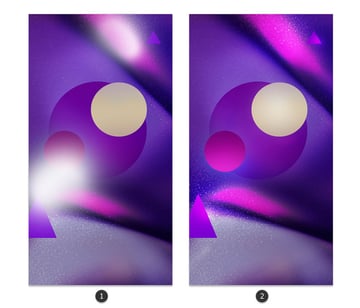 Paint light with overlay