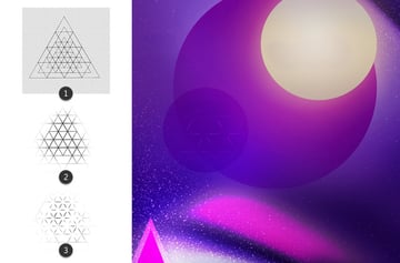 Add the geometric shape