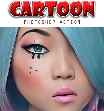 Cartoon Photoshop Action 