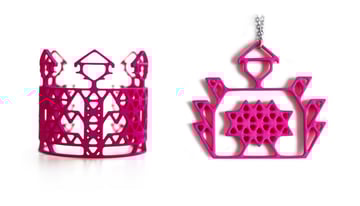 3D Printed Jewellery by Gergana Stankova