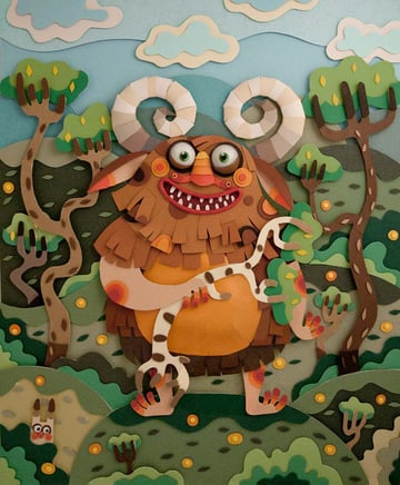 Paper Monsters by Katina Peeva