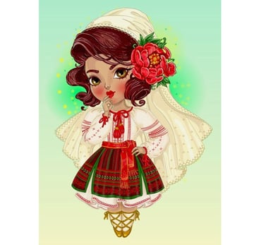 Create a Cute Moldovan Chibi Character in Adobe Illustrator