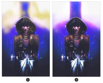 Add glow to the composition