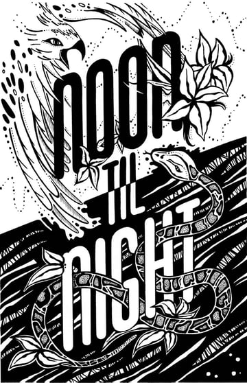 Noon til Night Illustration