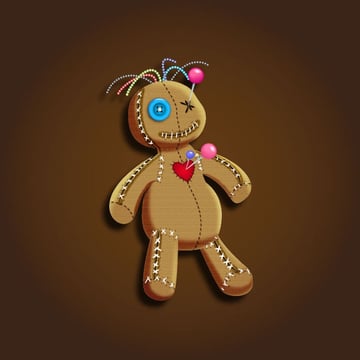 How to Create a Spooky Voodoo Doll in Adobe Illustrator
