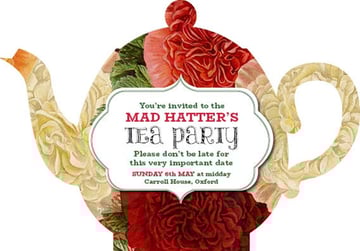 How to Create an Alice in Wonderland Inspired Afternoon Tea Invite in Adobe InDesign