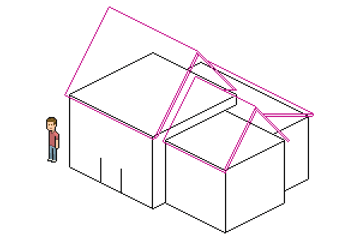 adding ledges to roofs