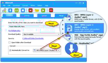 Allavsoft - Video and Music Downloader