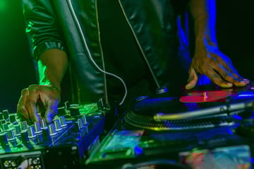 image of a DJ