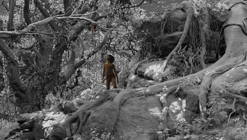 The Jungle Book’s stunning 3D environments blend CGI with photorealistic detail, creating an immersive jungle world. (Image Credit: Disney)