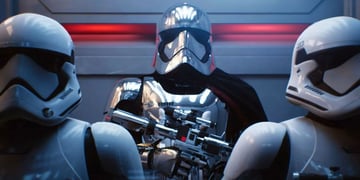 A very shiny Captain Phasma (Image Credit: Disney)