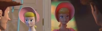 Traditional rendering in Toy Story (1995) vs raytracing in Toy Story 4 (2019) (Image Credit: Pixar) 