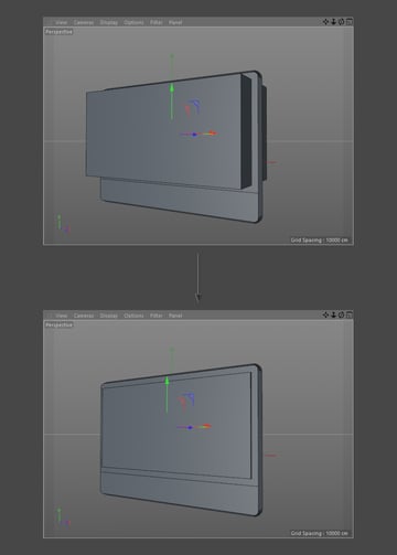 Create the monitor display
