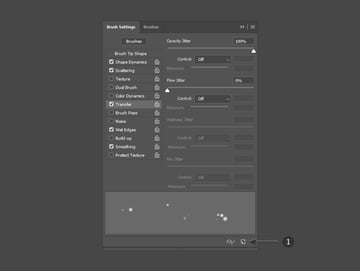 Save the particles brush