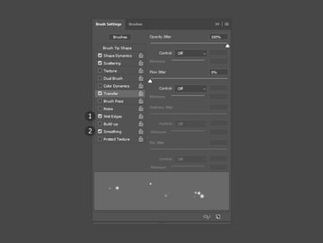 Activate wet edges and smoothing