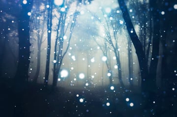 Apply middle light particles