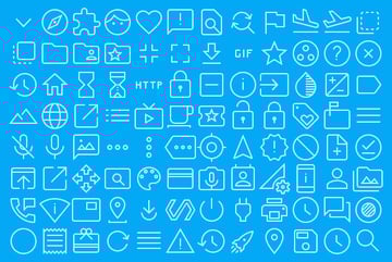 Material Line Icons