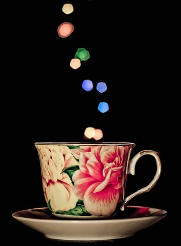 cup bokeh