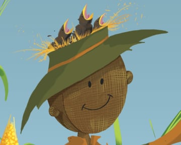 Use Scatter Brush to Imply Loose straw