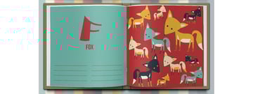 Alphabet Book Template by crew55design - Two Font Sample