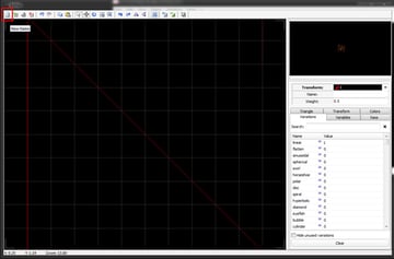 Create a blank flame