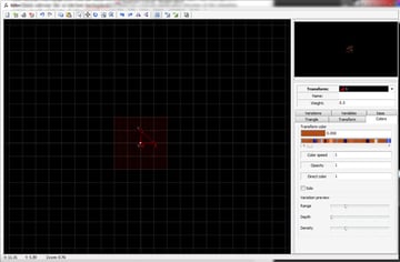 Initial setup of the transform