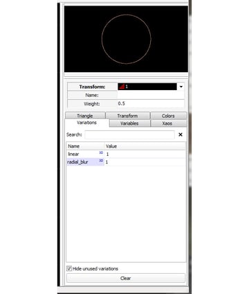 Adding Variations to Transform 1