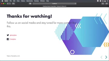 Creating Custom Presentation Themes for Revealjs