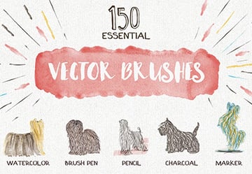 essential vector brushes