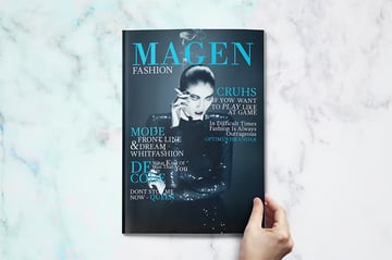 fashion magazine template