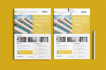 real estate flyer template