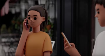 closeup shot from other side