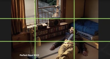 Perfect Days shot composition