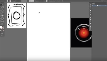 illustrator hal 9000