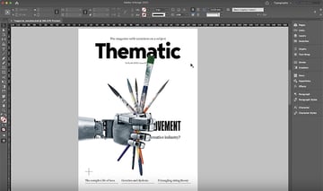 move the image to the front