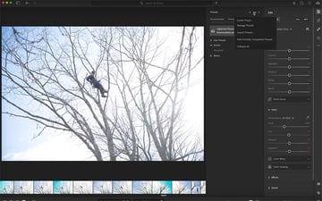 import preset in lightroom cc